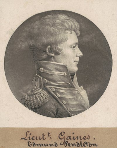 Edmund Pendleton Gaines von Charles B. J. Févret de Saint Mémin