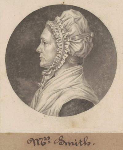 Elizabeth Custis Teackle Smith von Charles B. J. Févret de Saint Mémin