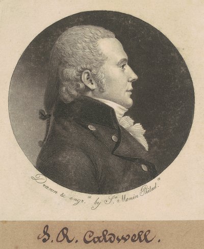 John Edwards Caldwell von Charles B. J. Févret de Saint Mémin