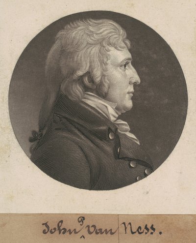 John Peter Van Ness von Charles B. J. Févret de Saint Mémin