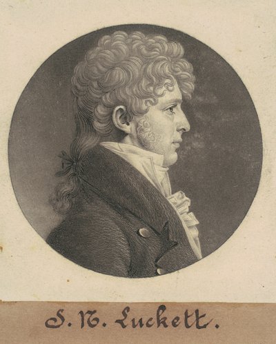 John Richards Triplett von Charles B. J. Févret de Saint Mémin