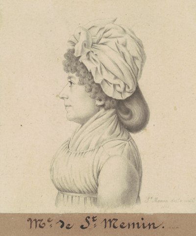Marie-Victoire Févret de Saint-Mémin von Charles B. J. Févret de Saint Mémin