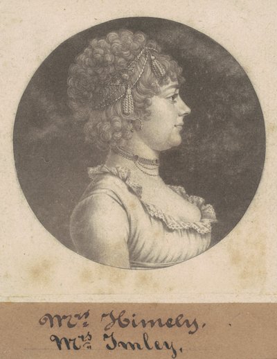 Mrs. James Henderson Imlay von Charles B. J. Févret de Saint Mémin