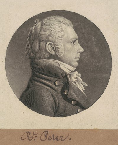 Robert Peter, Jr. von Charles B. J. Févret de Saint Mémin