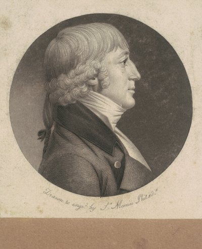 Unbekannter Mann von Charles B. J. Févret de Saint Mémin
