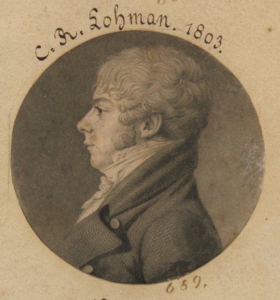 C. R. Lohman von Charles Balthazar Julien Févret de Saint-Mémin