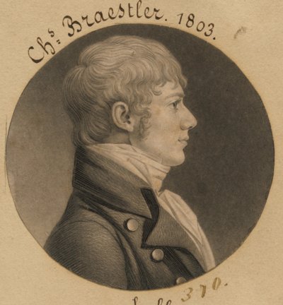 Charles Braestler von Charles Balthazar Julien Févret de Saint-Mémin