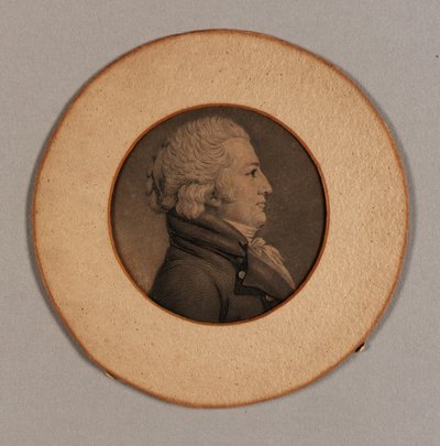 Oberst John Tayloe von Charles Balthazar Julien Févret de Saint-Mémin