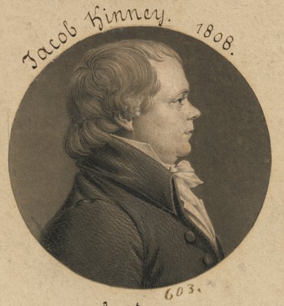 Jacob Kinney von Charles Balthazar Julien Févret de Saint-Mémin