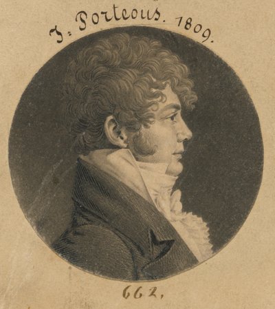 John Porteous von Charles Balthazar Julien Févret de Saint-Mémin