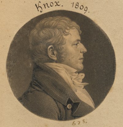 Knox von Charles Balthazar Julien Févret de Saint-Mémin