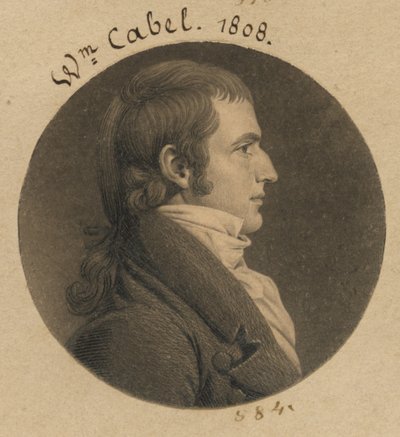 Nicholas Cabell, Jr. von Charles Balthazar Julien Févret de Saint-Mémin