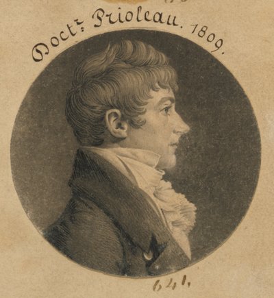 Philip Gendron Prioleau von Charles Balthazar Julien Févret de Saint-Mémin