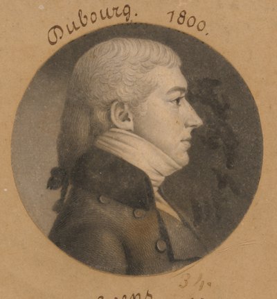 Pierre Francois DuBourg von Charles Balthazar Julien Févret de Saint-Mémin