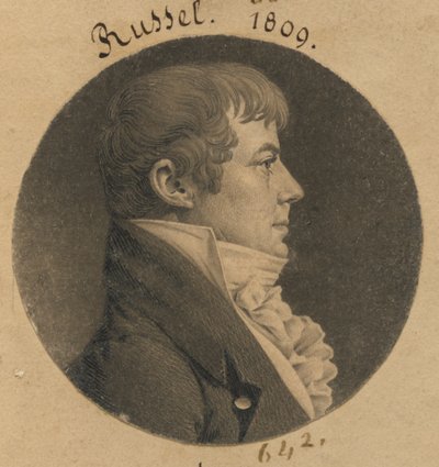 Möglicherweise Nathaniel Russell oder J. Dawson von Charles Balthazar Julien Févret de Saint-Mémin