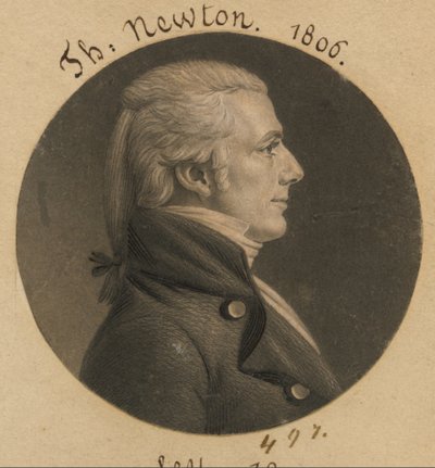 Thomas Newton, Jr. von Charles Balthazar Julien Févret de Saint-Mémin
