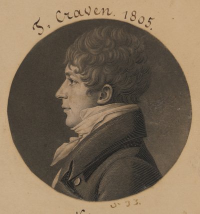 Tunis Craven von Charles Balthazar Julien Févret de Saint-Mémin