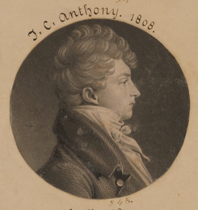 Unbekannter Mann von Charles Balthazar Julien Févret de Saint-Mémin