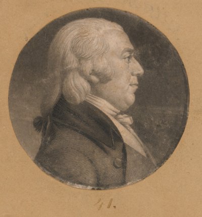 Unbekannter Mann von Charles Balthazar Julien Févret de Saint-Mémin
