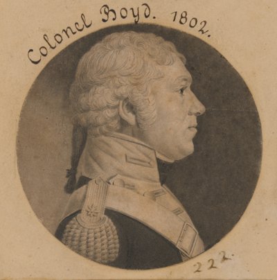 William Boyd von Charles Balthazar Julien Févret de Saint-Mémin