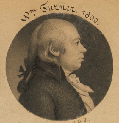 William Turner von Charles Balthazar Julien Févret de Saint-Mémin