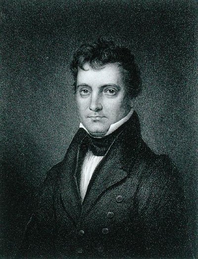 Josiah Stoddard Johnson (1784-1833) graviert von James Barton Longacre (1794-1869) von Charles Bird (after) King