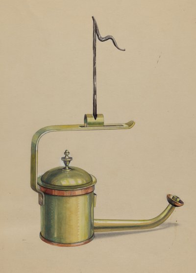 Lampe von Charles Caseau