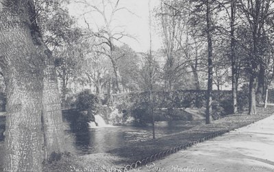 Bordeaux: Jardin-Public, die rustikale Brücke von Charles Chambon
