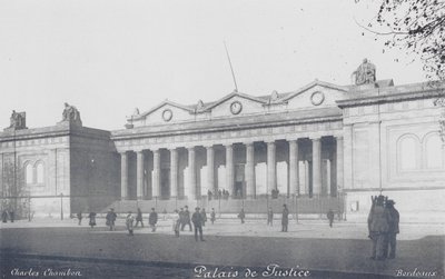 Bordeaux: Palais de Justice von Charles Chambon