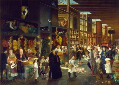 Gütiger Himmel! Was machst du da, Baby, ca. 1872 von Charles Cole Markham