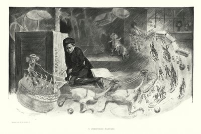 Eine Weihnachtsfantasie von Charles Dana Gibson