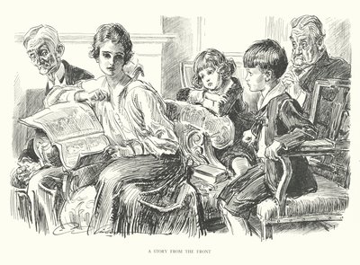 Eine Geschichte von der Front von Charles Dana Gibson