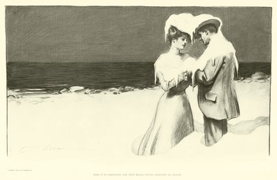 Hier ist Weihnachten und sie begannen im August Abschied zu nehmen von Charles Dana Gibson