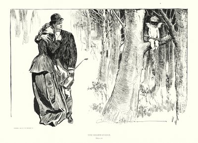 Der Straßenräuber von Charles Dana Gibson