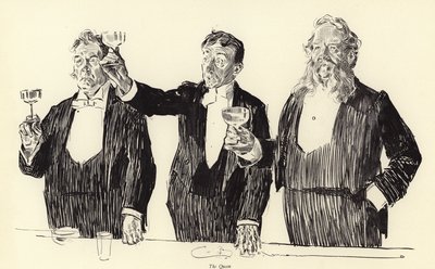 Die Königin, Der königliche Toast von Charles Dana Gibson