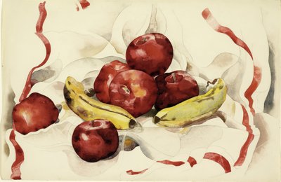 Stillleben mit Äpfeln und Bananen von Charles Demuth
