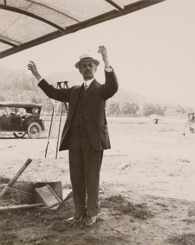 Porträt von Albert Francis Zahm 1862-1954, 1914 von Charles Doolittle Walcott