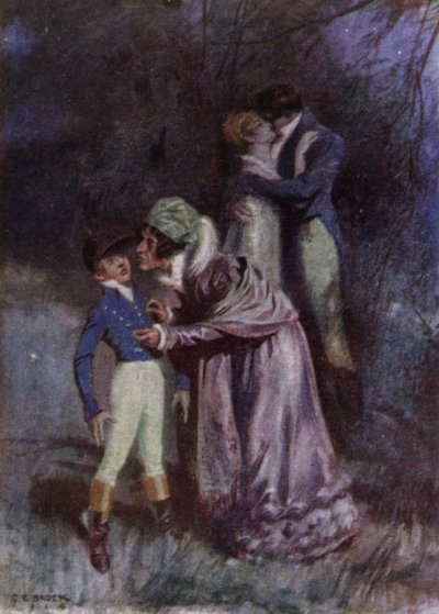 Illustration für Der Amateur Gentleman von Jeffery Farnol von Charles Edmund (after) Brock