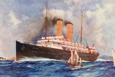 Orient-Liner SS Orsova von Charles Edmund (after) Brock