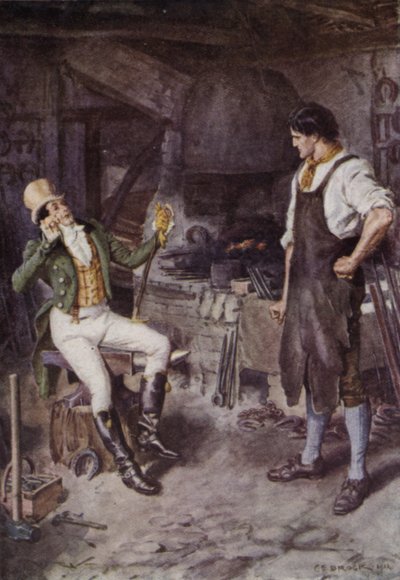 Illustration für Die Breite Straße, eine Romanze von Kent von Charles Edmund Brock