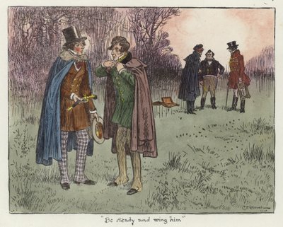 Illustration für die Pickwick Papers von Charles Edmund Brock