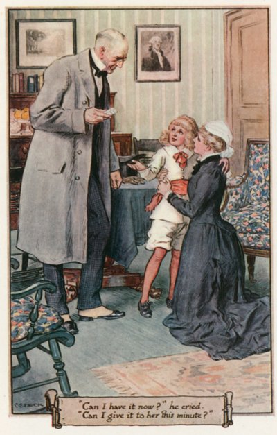 Der kleine Lord Fauntleroy von Frances Hodgson Burnett von Charles Edmund Brock