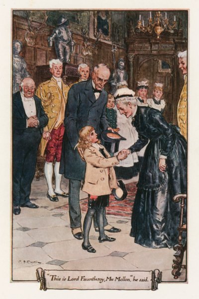 Der kleine Lord Fauntleroy von Frances Hodgson Burnett von Charles Edmund Brock