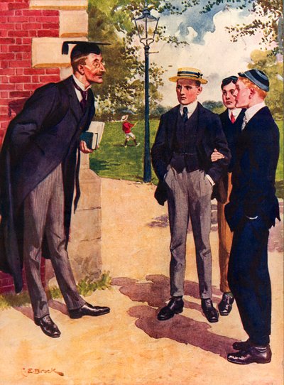 Leben an der öffentlichen Schule von Charles Edmund Brock