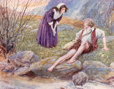 Wie heißt du, sagte sie von Charles Edmund Brock
