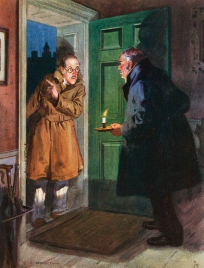 Was um Himmels willen denkst du, was diesen Lärm macht von Charles Edmund Brock