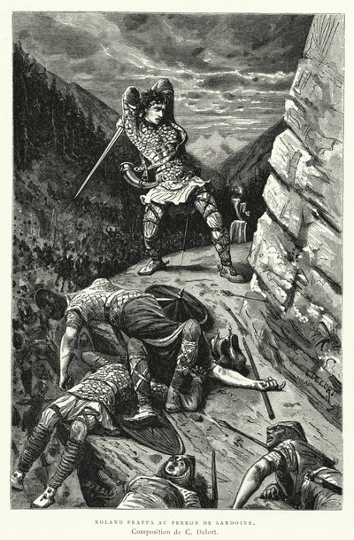 Roland Frappa am Perron De Sardoine von Charles Edouard Delort
