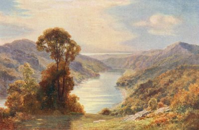 Der Wye nahe seiner Mündung in den Severn von Charles Edward Johnson