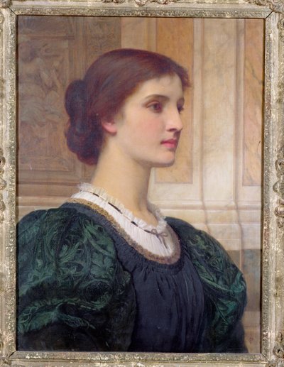 Porträt von Kate Dickens, Ehefrau des Künstlers von Charles Edward Perugini