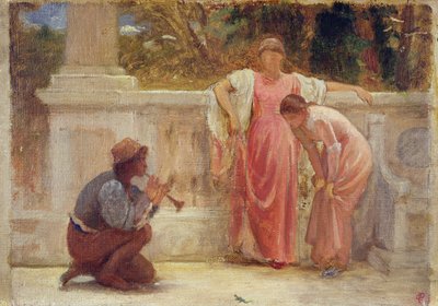 Die grüne Eidechse, 1902 von Charles Edward Perugini